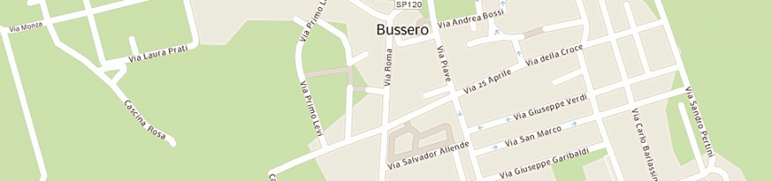 Mappa della impresa dugnani fausto a BUSSERO