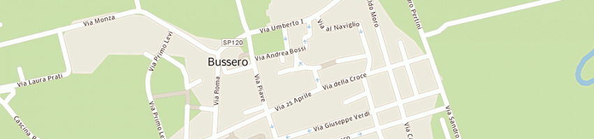 Mappa della impresa perego vilma a BUSSERO