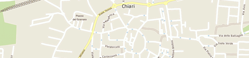 Mappa della impresa banco di desio e della brianza spa a CHIARI