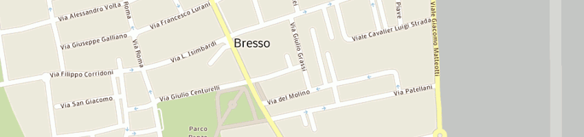 Mappa della impresa condominio di via tagliabue a BRESSO