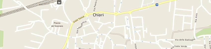 Mappa della impresa cogi mauro a CHIARI