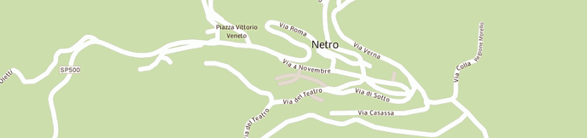 Mappa della impresa carabinieri a NETRO
