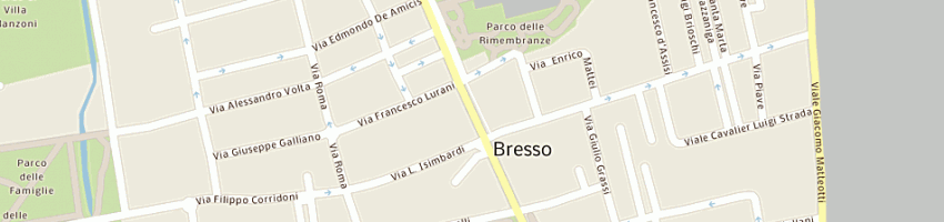 Mappa della impresa assoedilizia associazione milanese della proprieta'edilizia a BRESSO