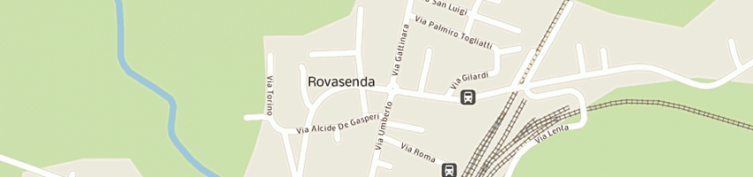 Mappa della impresa churrascaria ristorante brasiliano valentina a ROVASENDA
