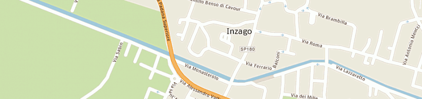 Mappa della impresa signorelli luigi a INZAGO