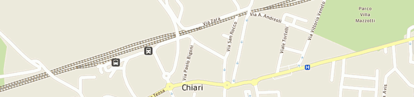 Mappa della impresa trevisi giuseppe a CHIARI