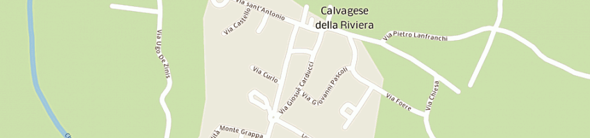 Mappa della impresa pulmetal snc di bacuzzi romeo e c a CALVAGESE DELLA RIVIERA
