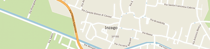 Mappa della impresa balconi italo a INZAGO