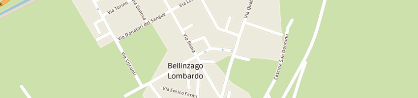 Mappa della impresa scuole elementari a BELLINZAGO LOMBARDO