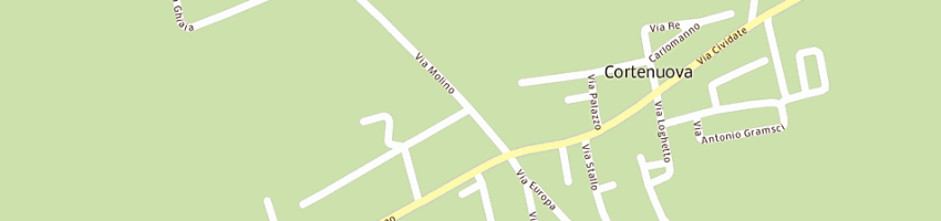 Mappa della impresa fiorati giuseppe a CORTENUOVA