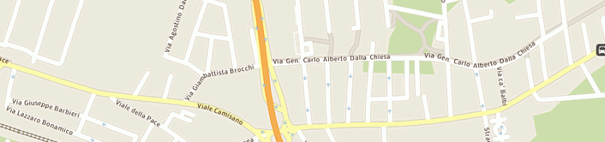 Mappa della impresa arco sas di enrico sergio e c (sigla abbreviata arco sas ) a VICENZA