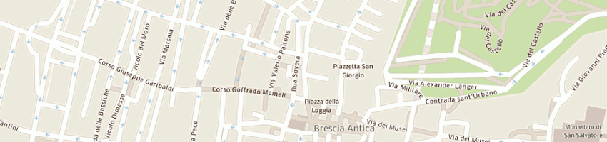 Mappa della impresa blurosa di rossi tiziana a BRESCIA