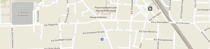Mappa della impresa tognazzi paola a MILANO