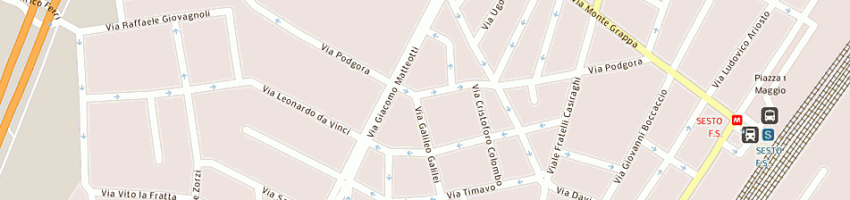 Mappa della impresa longoni walter a SESTO SAN GIOVANNI