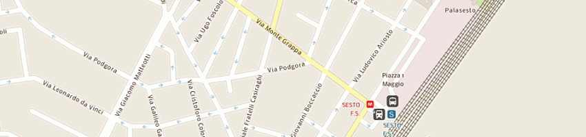 Mappa della impresa pizzamiglio drssa giuseppina a MILANO
