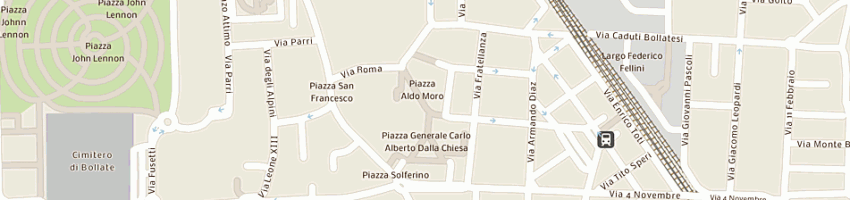 Mappa della impresa panarelli viviana isabella a MILANO