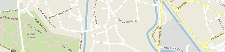 Mappa della impresa marchesini mariangela a VICENZA