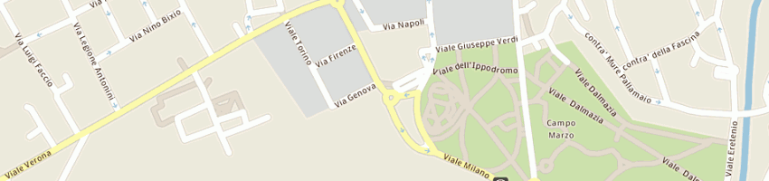 Mappa della impresa centro ottico milano srl a VICENZA
