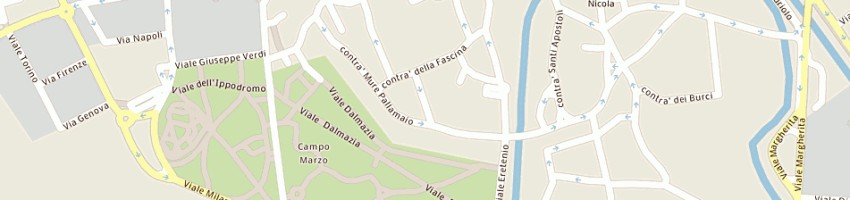 Mappa della impresa scuola serale per lavoratori sas a VICENZA