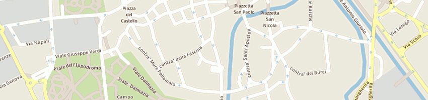 Mappa della impresa bonetto mauro a VICENZA