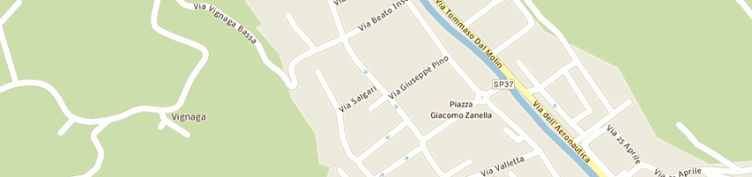 Mappa della impresa centro del sorriso sas di romano nicolina e c a CHIAMPO