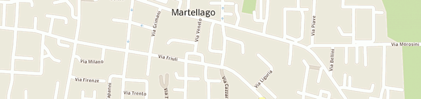Mappa della impresa studio max di fabiola campagnaro a MARTELLAGO