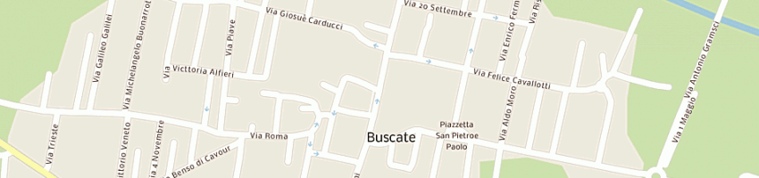 Mappa della impresa lavanderia stella di presentado magdalena a BUSCATE