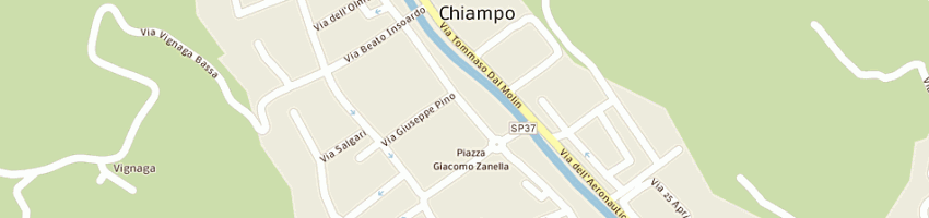 Mappa della impresa faedo giovanni a CHIAMPO