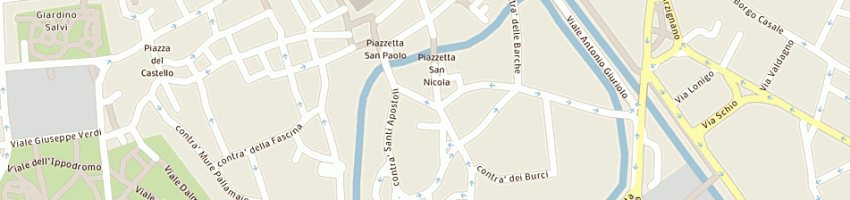 Mappa della impresa mld - sas di scaramuzza luciano e c a VICENZA