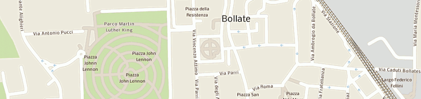Mappa della impresa cooperativa residenza guido dorso groane srl a BOLLATE