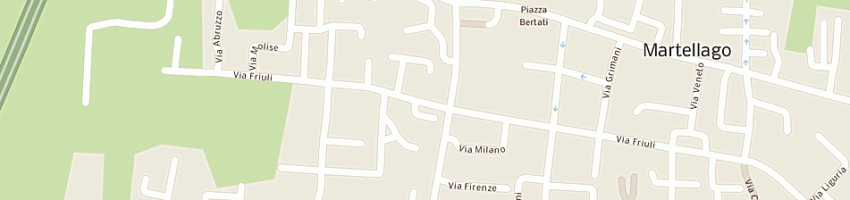 Mappa della impresa acli service venezia srl a MARTELLAGO