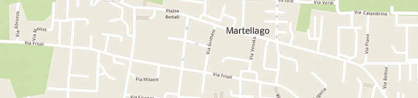 Mappa della impresa leonangeli giancarlo a MARTELLAGO