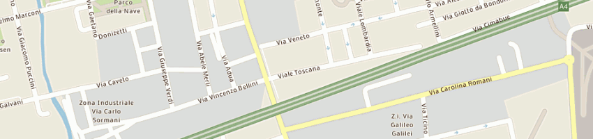 Mappa della impresa edicola ranieri maria a MILANO