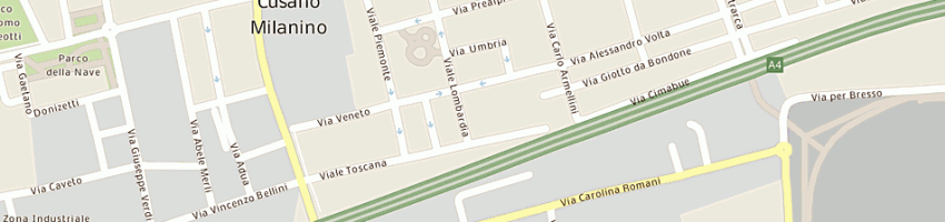 Mappa della impresa bartolone franco a CUSANO MILANINO