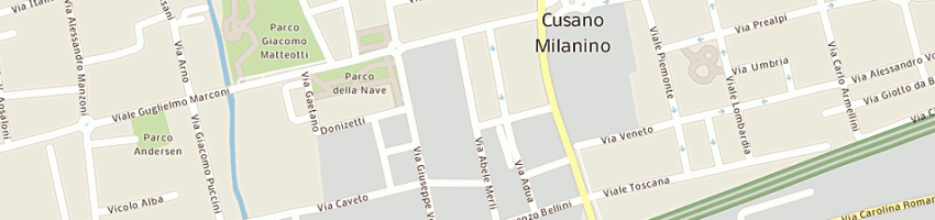 Mappa della impresa isopren srl a CUSANO MILANINO