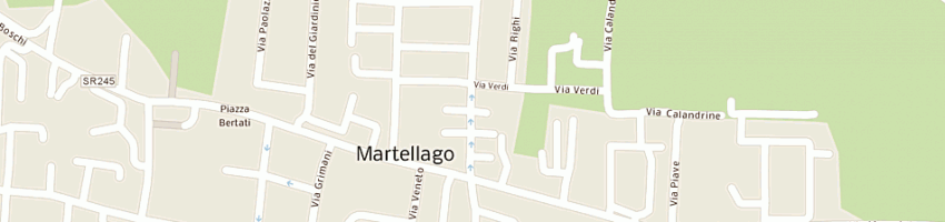 Mappa della impresa assitime snc a MARTELLAGO