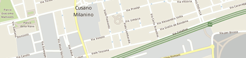 Mappa della impresa mittler e c srl a MILANO