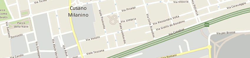 Mappa della impresa snc laristoidea a MILANO