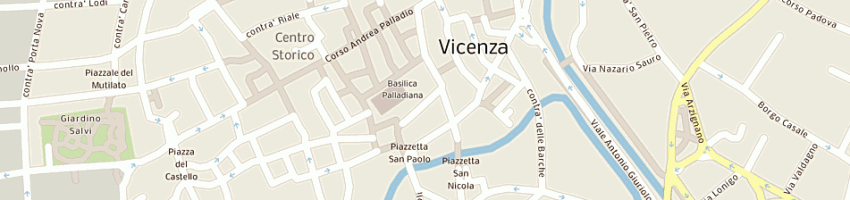 Mappa della impresa scaduto paola a VICENZA