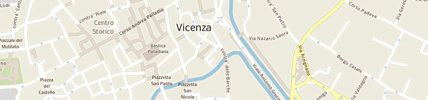 Mappa della impresa agendo onlus a VICENZA