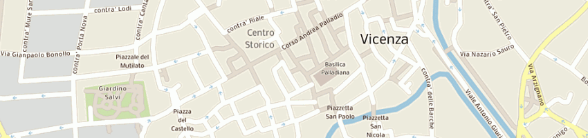 Mappa della impresa sanitas a VICENZA