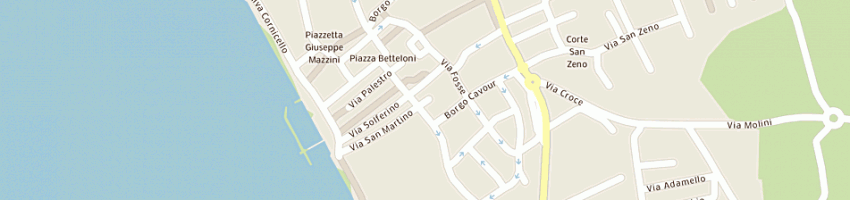 Mappa della impresa bar taverna zoccatelli a BARDOLINO
