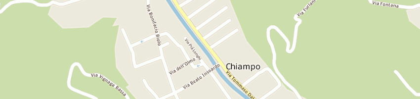 Mappa della impresa obf srl a CHIAMPO