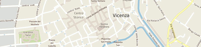 Mappa della impresa comune di vicenza a VICENZA