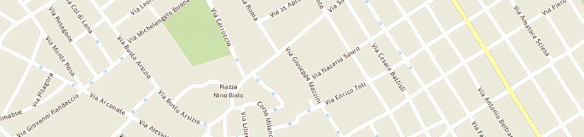 Mappa della impresa farmacia comunale a BUSTO GAROLFO