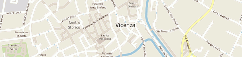 Mappa della impresa gechele ennio a VICENZA