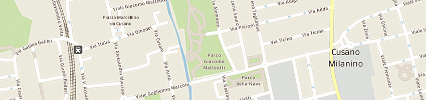 Mappa della impresa caf acli coop soc a CUSANO MILANINO