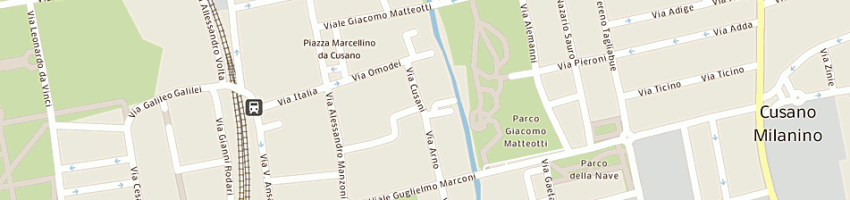 Mappa della impresa sartoria randazzo calogero a MILANO