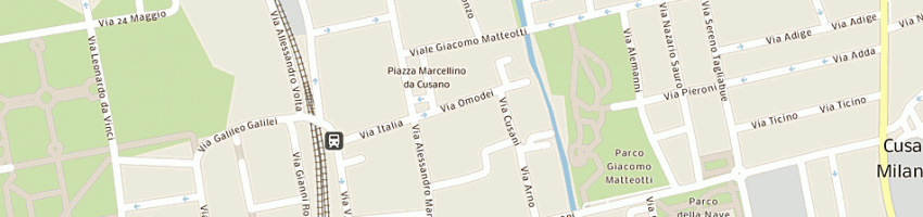Mappa della impresa cesana marco a CUSANO MILANINO