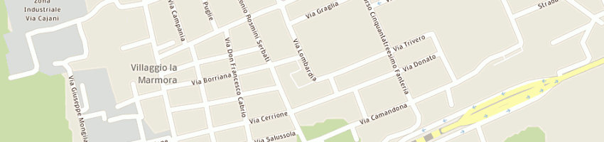 Mappa della impresa edicola del villaggio di cucco luciana a BIELLA